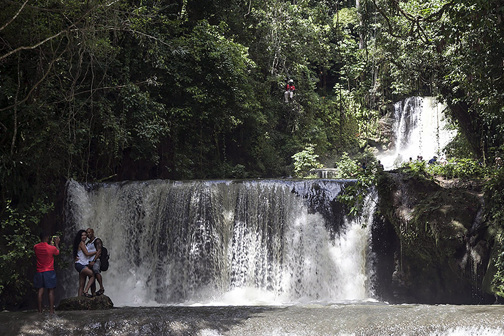 YS Falls - Fly High Taxi and Tours Jamaica - www.FlyHighTaxiAndToursJamaica.com - www.FlyHighTaxiAndToursJamaica.net